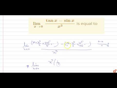 `lim_(x- gt0) (tan