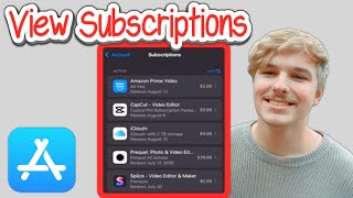 How to View Subscriptions on Apple App Store (iOS)