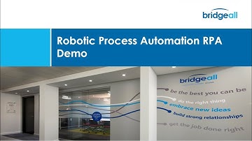 Robotic Process Automation RPA Demo