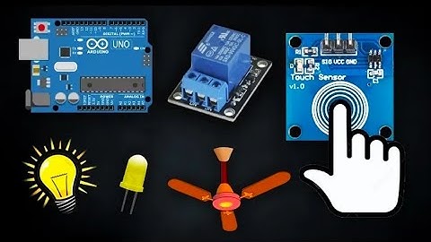 Arduino Touch Sensor Relay Control