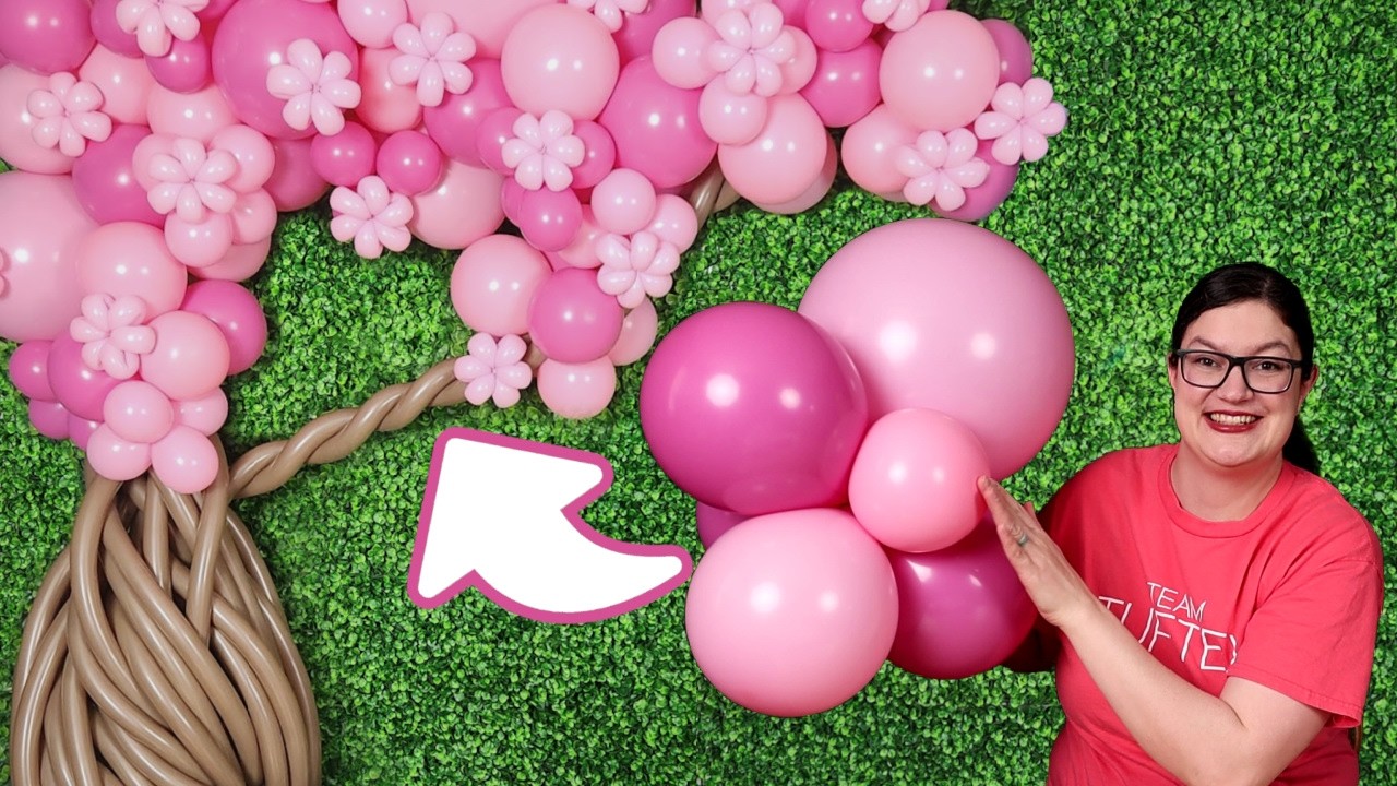 🌸 Build a Beautiful Balloon Tree for Spring! 🌸