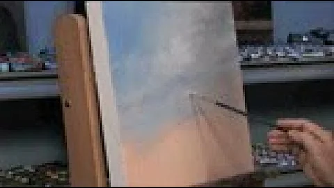 How to Paint Clouds in Oils - with Artist James Su...