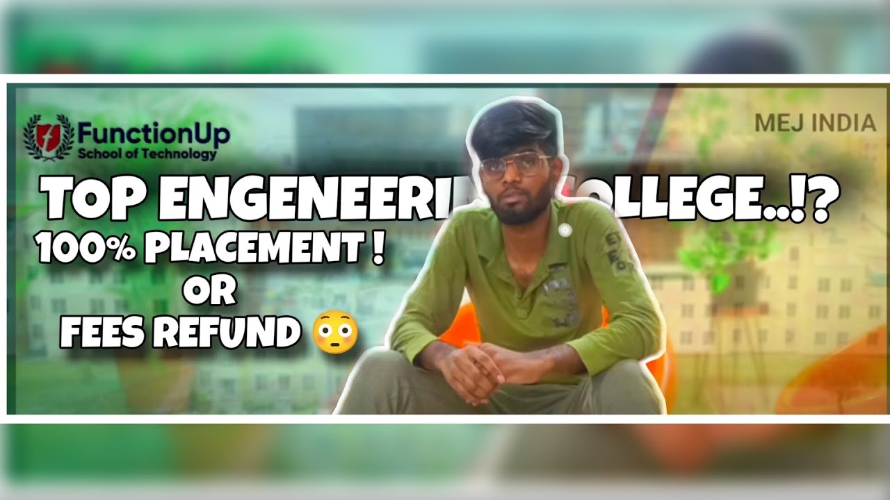 FUNCTION UP SCHOOL OF TECHNOLOGY|| 100% PLACEMENT|| TOP ENGENEERING ...