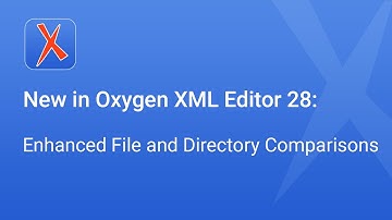 New in Oxygen XML Editor 28: Enhanced File and Directory Comparisons