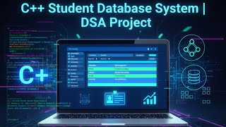 Student database management system | DSA Project in C++ screenshot 1