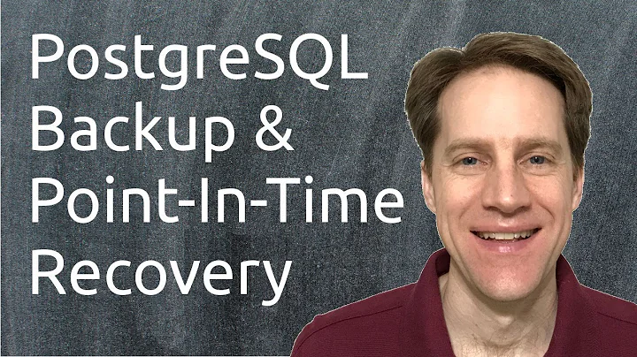 PostgreSQL Backup & Point-In-Time Recovery