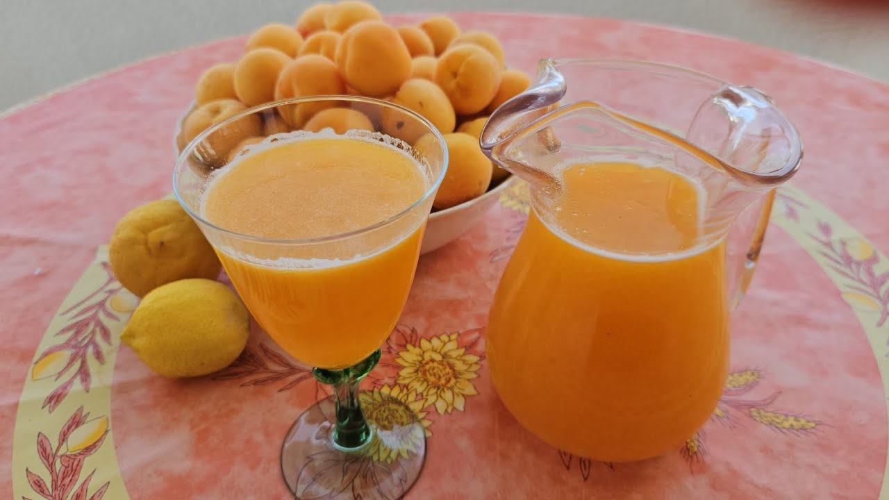 Comment réaliser et concervés du jus d'abricot concentré bio.🥭👩‍🍳 - YouTube