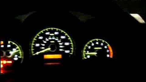 Yellow Scion Tc Gauges