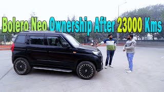 Bolero Neo Long term Ownership After 23000 Kms | Bolero Neo N4 Ownership Review Best 7 Sitter SUV ?