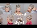 How to style a short Pixiecut | braids