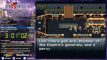 [Speedrun] Final Fantasy VI any% - 5:00:08 RTA (2/3)