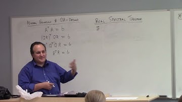 Applied Linear: approximate polynomial fit, Orthogonal Matrices, QR-decomposition, 11-4-25 part 2