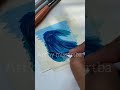 waves  🌊 painting 🖌️🎨 # art' by missartba # like share subscribe