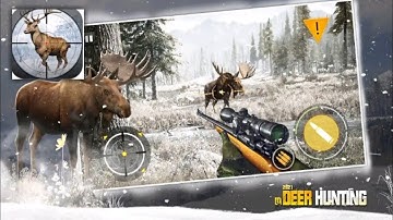 Deer Hunting 3D Shooting Game Walkthrough Gameplay All Levels Android,iOS | New Update Max Gaming |