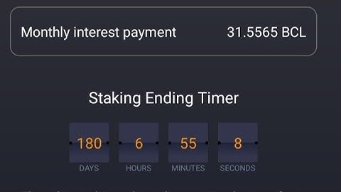 How to Earn more BCL || Bitcoin legend intrest rate on staking || Staking period
