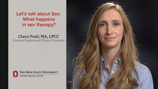 What happens in sex therapy? | Ohio State Medical Center