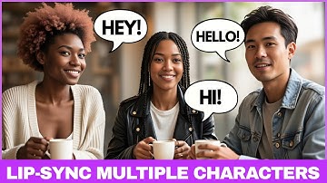 Animate Multiple Realistic Al Characters Talking in One Scene