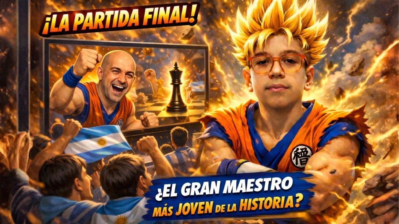 FAUSTINO ORO A UNA VICTORIA DE SER EL GM MÁS JOVEN DE LA HISTORIA | LA PARTIDA FINAL