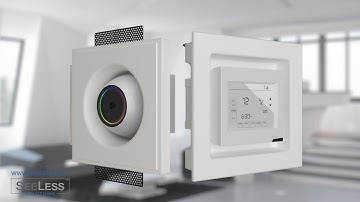 Flush Wall Mounts, Plaster Mounting - Luxury Home Design: SeeLess Solutions