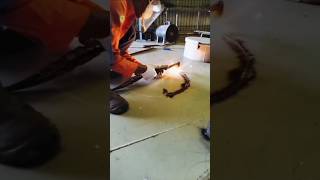 pembuatan lobang manhole pada roof tangki#shots pembuatan lobang manhole pada roof tangki#shots
