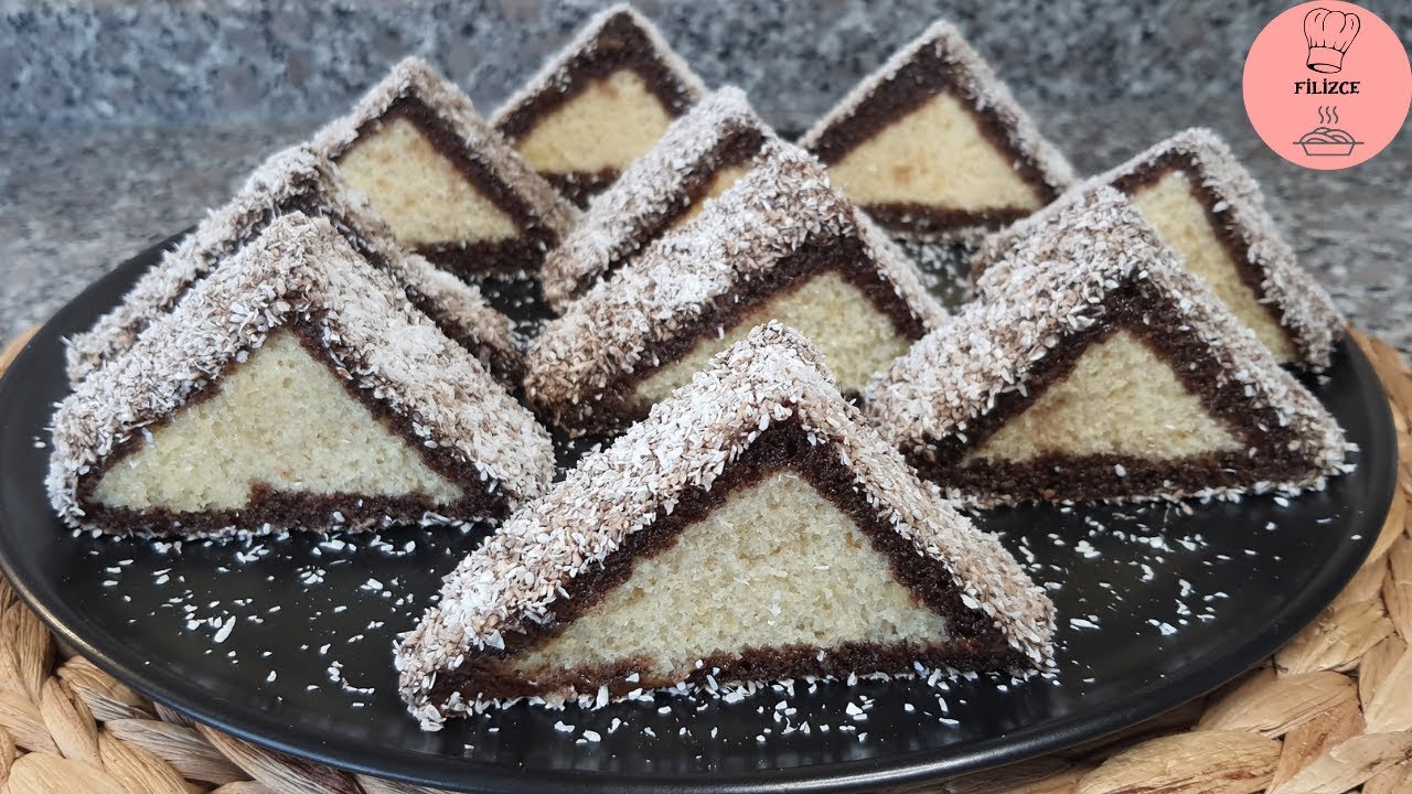 Üçgen Kek- İngiliz Keki Tarifi Filizce