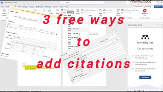 Effortless Citation: Master 3 Ways to Add Citations to Your Word Document