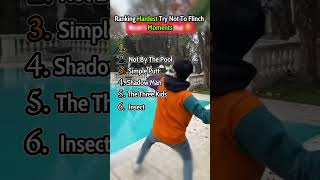 Ranking Hardest Try Not To Flinch Moments #jumpscare #shorts