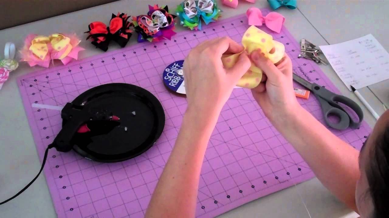 Easy Basic Boutique Bow Tutorial