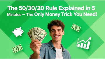 “The 50/30/20 Rule Explained in 5 Minutes — The Only Money Trick You Need!”