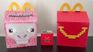 Opening the NEW "A Minecraft Movie" Happy Meal!