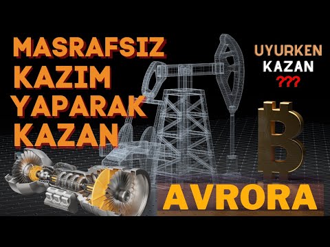 MASRAFSIZ BİLGİSAYARSIZ BİTCOİN MADENCİLİĞİ YAPABİLİRSİN - AVRORA METAVERSE