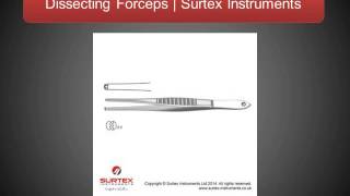 Dissecting Forceps | Surtex Instruments