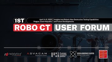 Live stream - 1st RoboCT User Forum - April 11-12, 2025 | Prague, Czech Republic
