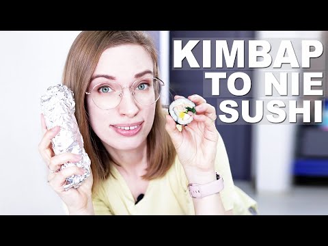 Wideo: Różnica Między Kimbapem A Sushi