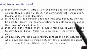 Tor Extended 2 - Applied Cryptography