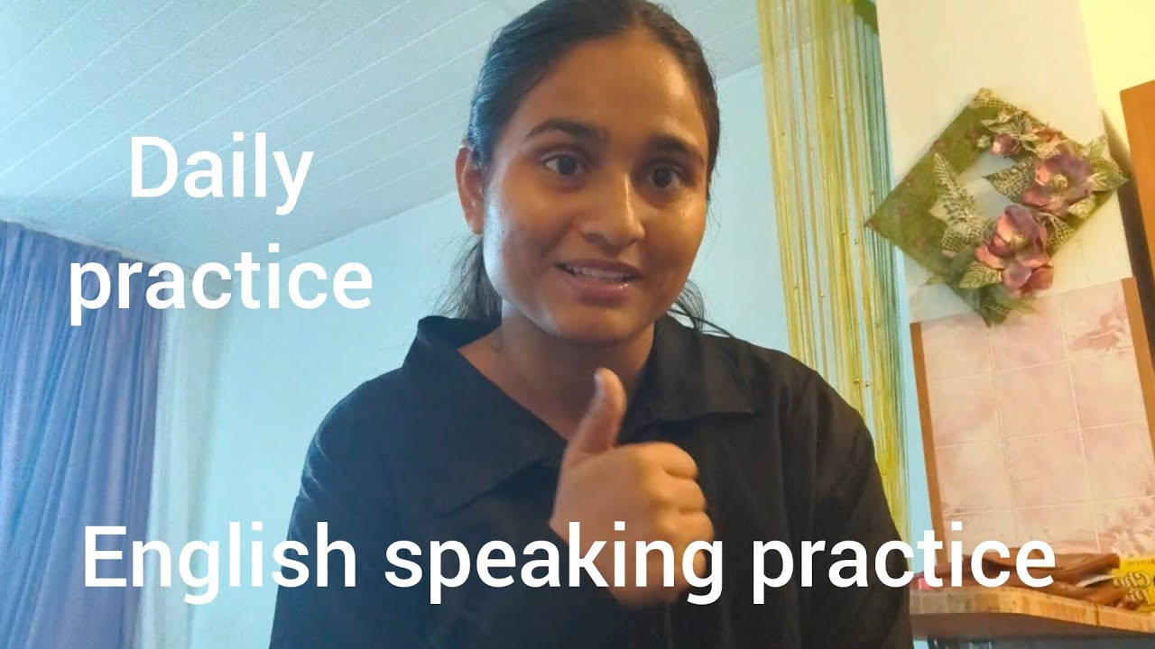 English speaking practice ✨✨ patience plays a great role✨🙌👍