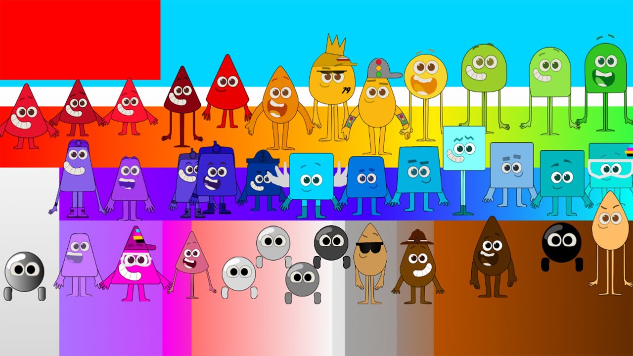 Official Colourblocks Band but its EXTREME COLOR BLOCKS BAND 21