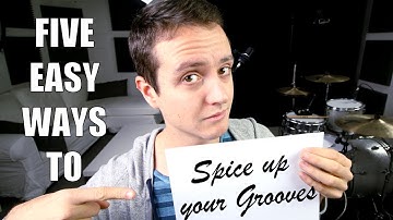 Five tricks to spice up your Grooves - Daily Drum Lesson