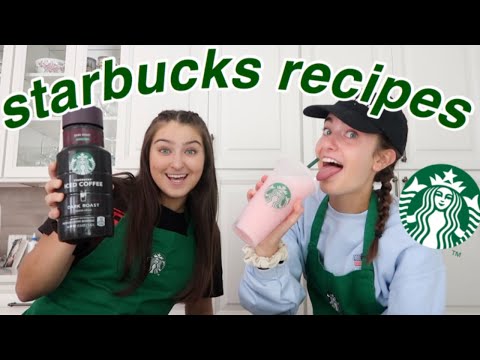 making-starbucks-drinks-at-home-(pink-drink,-frappuccino,-iced-coffee)
