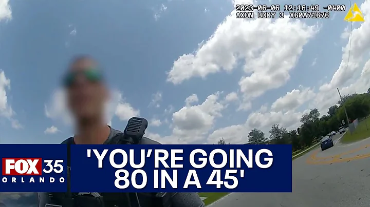 Orlando police officer caught allegedly speeding, refuses to pull over for county deputy