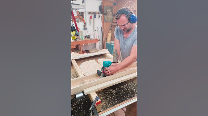 Eichenscheibe "Low Budget" Abrichten. Wirklich einfach und schnell. #woodworking #wood #diycraft