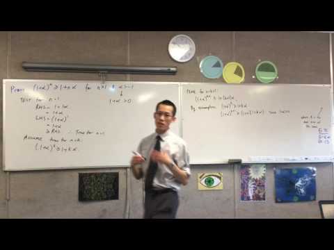 Mathematical Induction (Harder Inequalities Proof by mathematical induction)