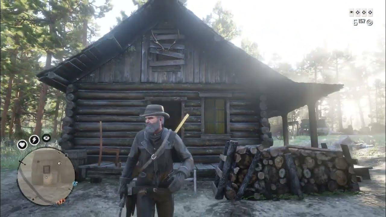 (RDR2) Secret Details at Six Point Cabin YouTube