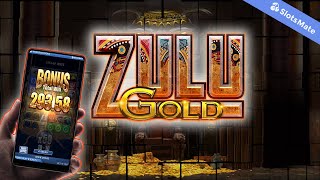 Zulu Gold Slot by ELK Studios Gameplay (Mobile View)