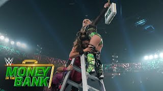 Liv Morgan powerbombs Lacey Evans off a ladder: WWE Money in the Bank 2022 (WWE Network Exclusive)