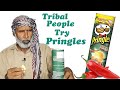 Tribal People Try Pringles for the First Time