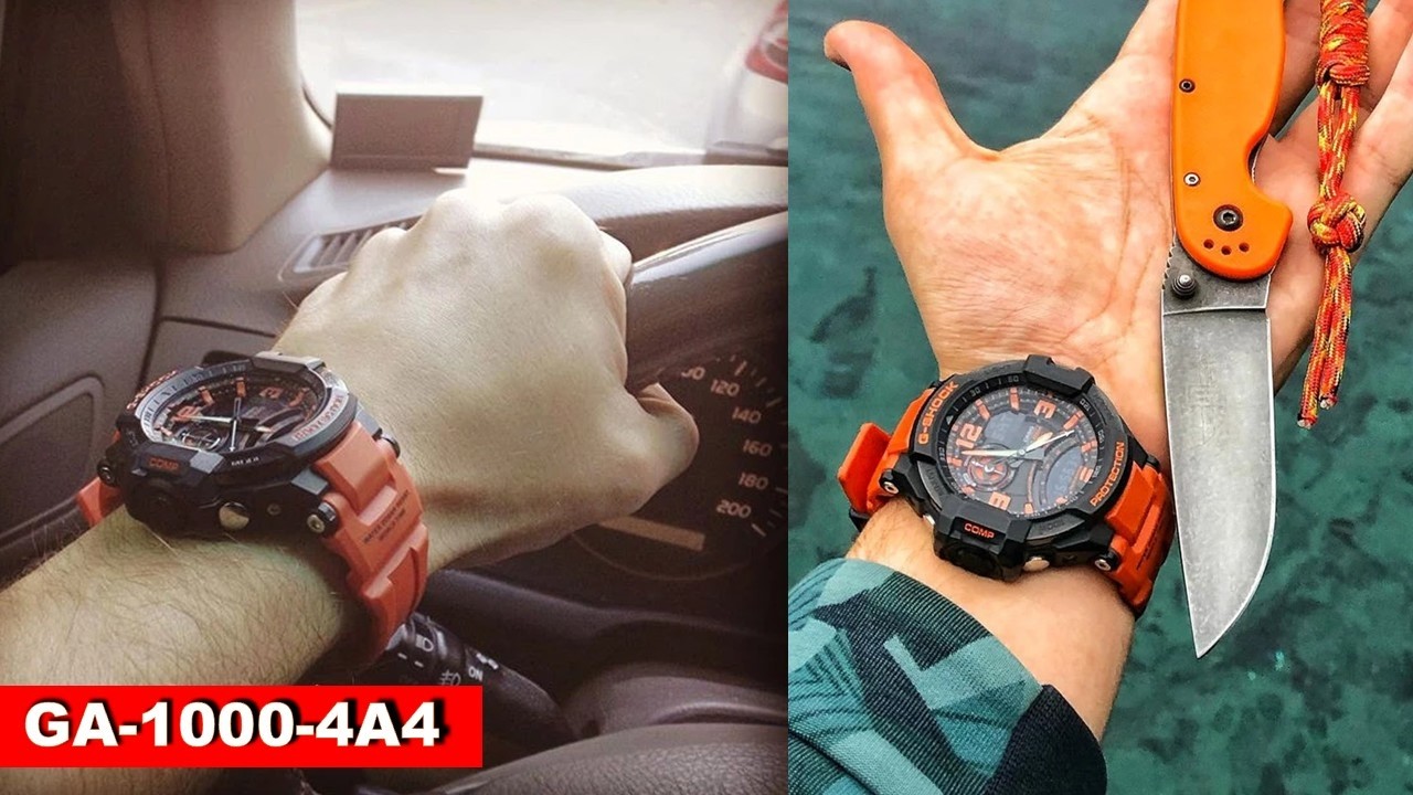 Cool Casio G-Shock GA-1000-4A 