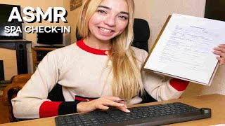 ASMR Spa Check In / Soft Spoken, Typing/Writing, Personal Attention screenshot 4