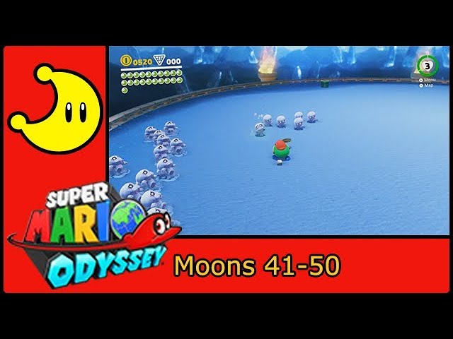 Super Mario Odyssey Power Moon Locations - Sand Kingdom 31-61