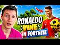 ⚽CRISTIANO RONALDO AR PUTEA VENI IN FORTNITE! FORTNITE LIVE ROMANIA! 😱